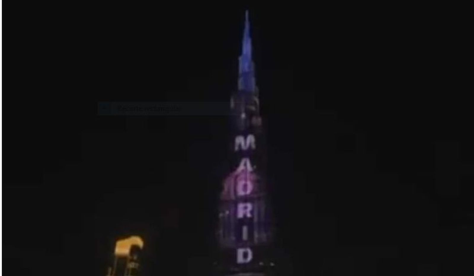 Madring se promociona en Dubai en el edificio más alto del mundo