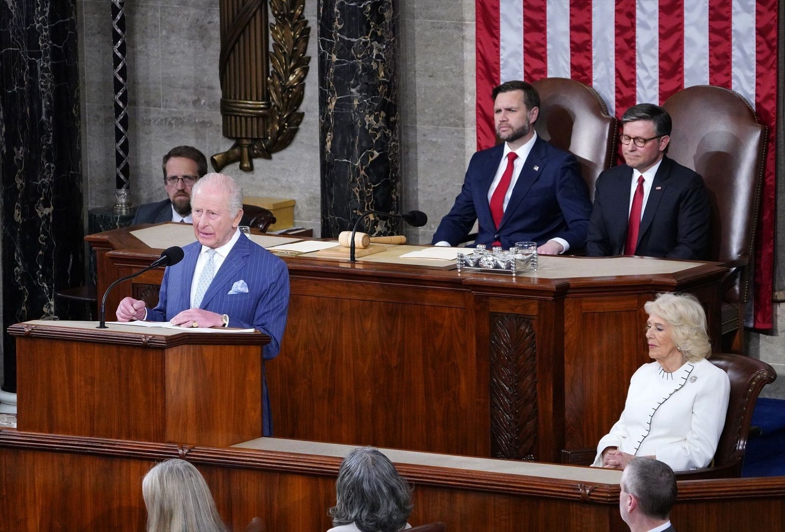 Carlos III pide ante el Congreso de EEUU apoyo a Ucrania y defiende el papel de la OTAN