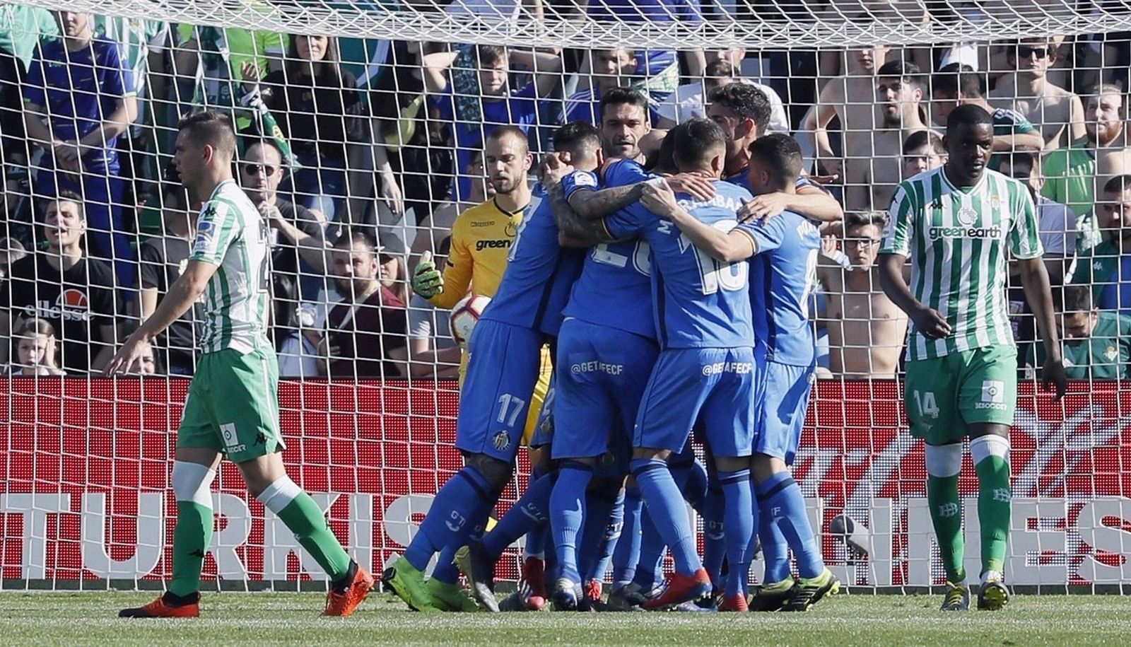 1-2. Bordalás deja tocado a Setién