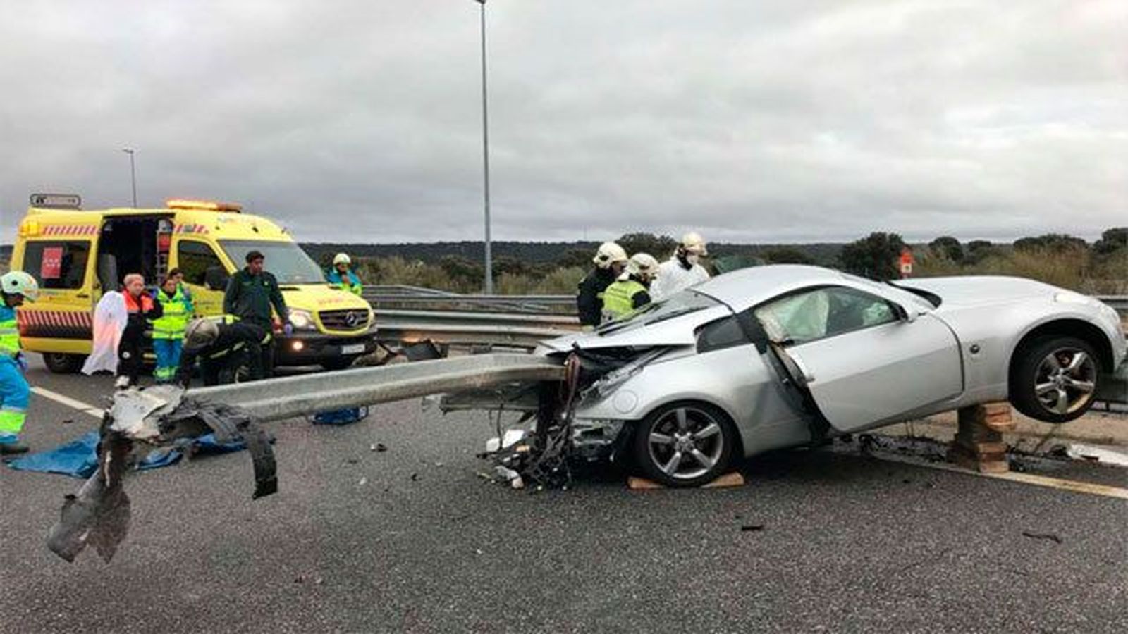 Un hombre de 38 años muere al salirse su coche de la M-503