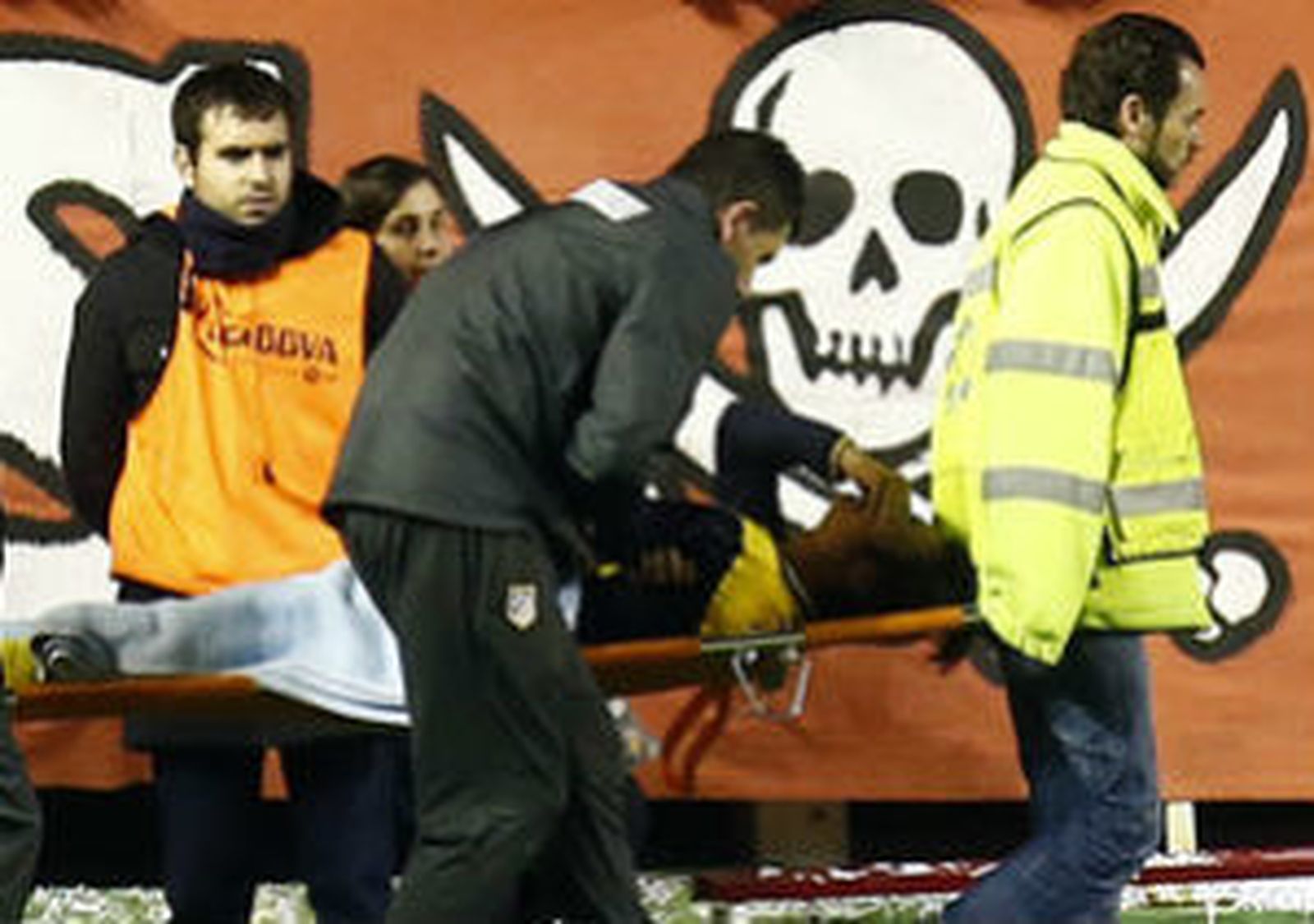 Oliver Torres, lesionado en Vallecas
