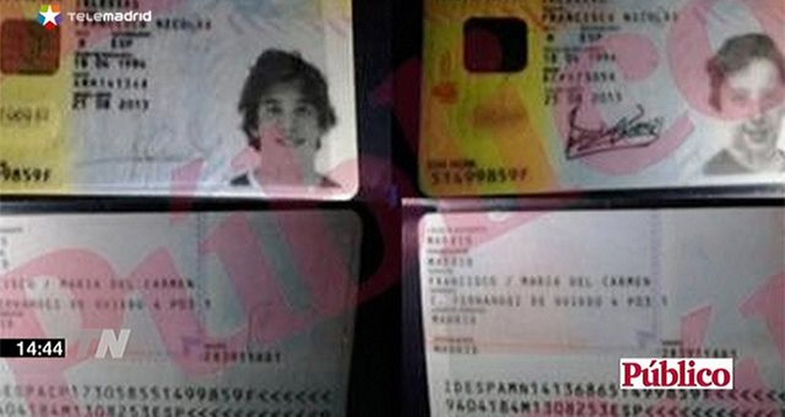'El pequeño Nicolás' utilizó una foto falsa al renovar su carné de identidad