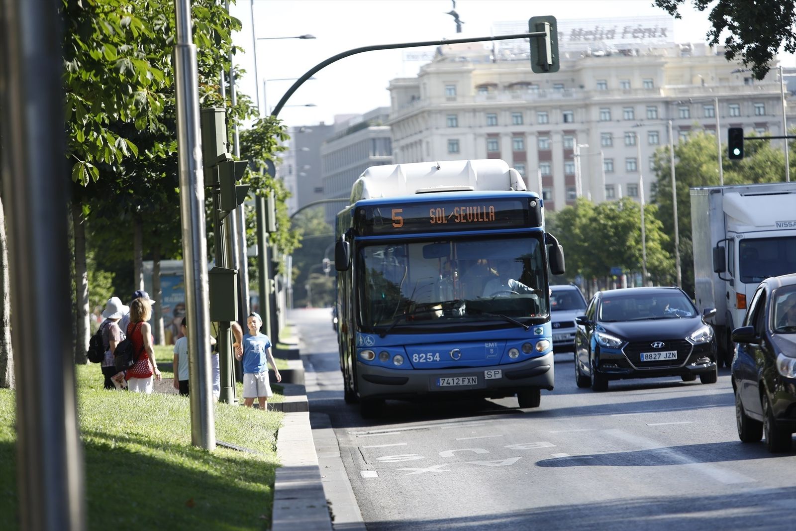 Cinco manifestaciones y eventos en Madrid  alterarán el tráfico y afectarán a 120 líneas de EMT este sábado