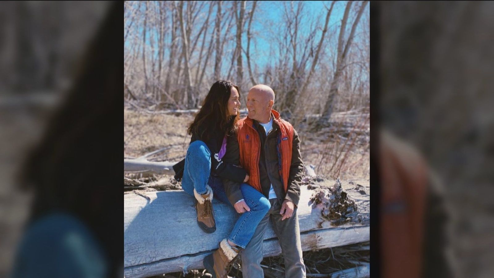 Sonriente y relajado, Bruce Willis reaparece junto a su mujer "en su hábitat favorito"