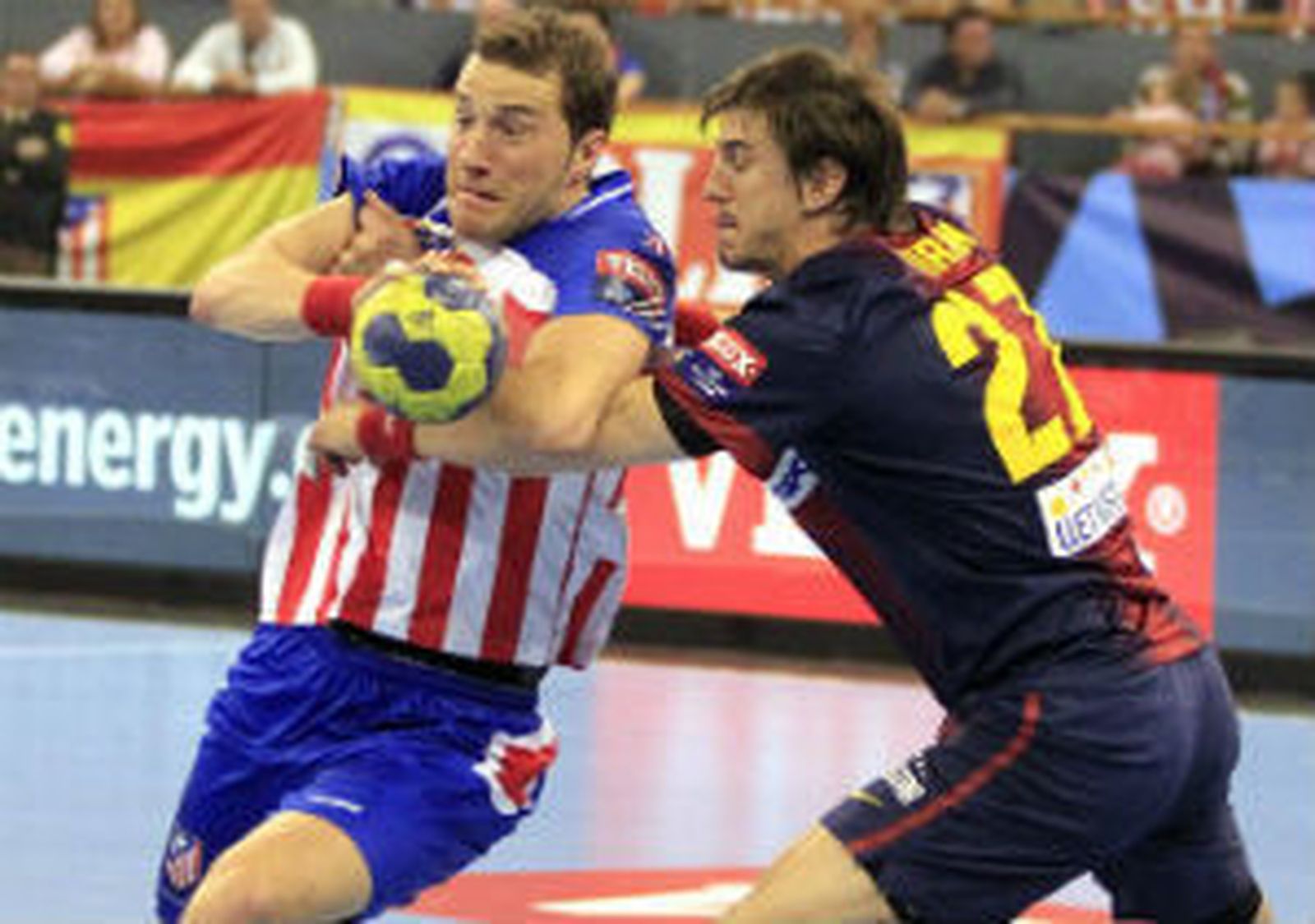 At. Madrid ante el Barcelona de balonmano