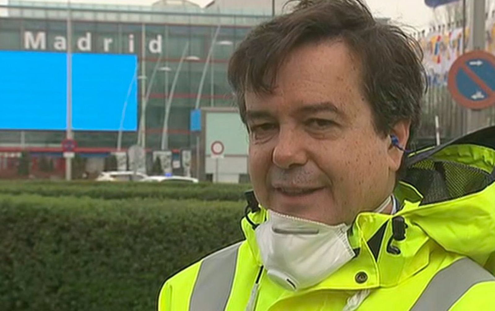 López Huertas: "Ifema será un hospital en unas condiciones muy buenas gracias a los voluntarios y entidades"