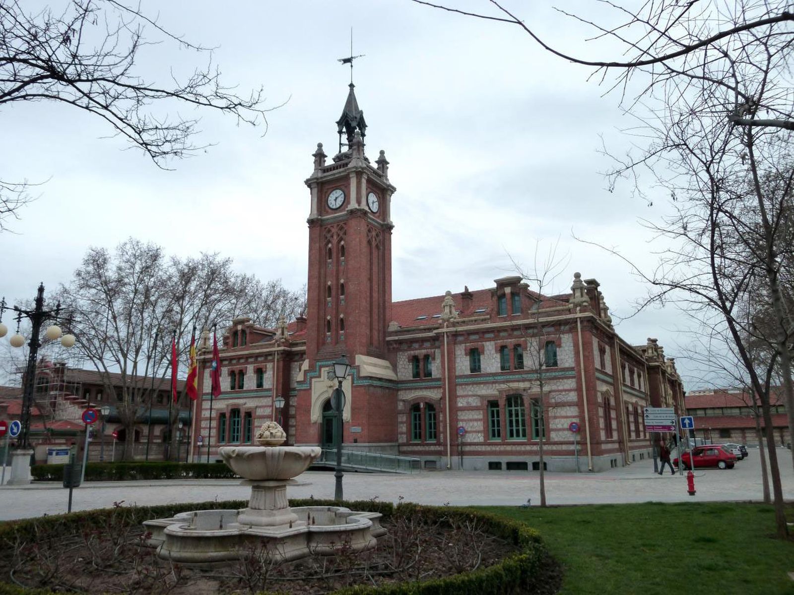 La Casa del Reloj, sede de la Junta de Distrito de Arganzuela