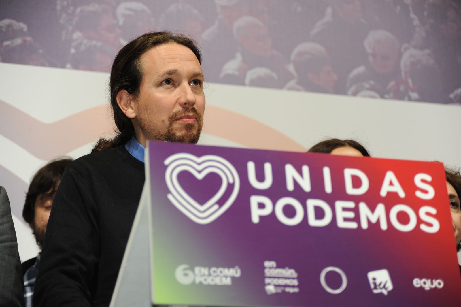 El líder de Podemos, Pablo Iglesias
