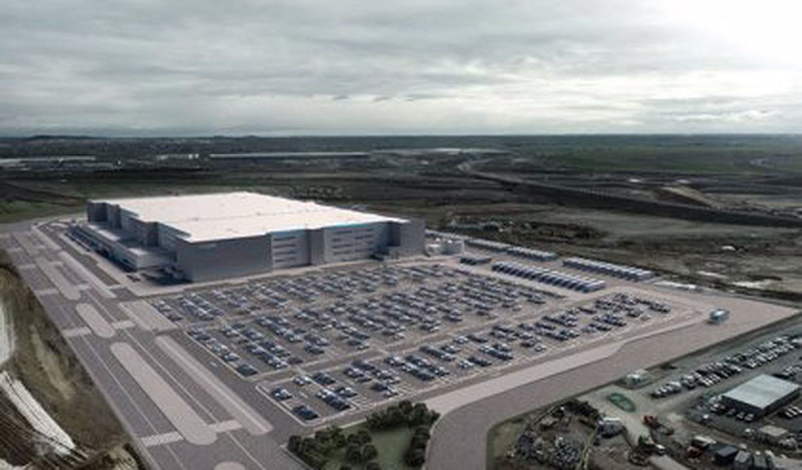 Proyecto del nuevo centro de Amazon en Illescas, Toledo