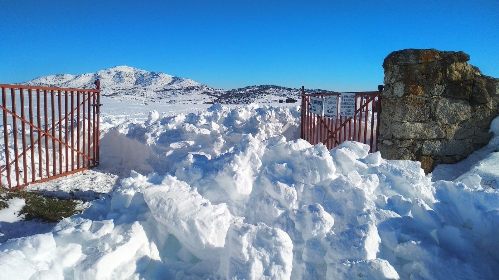 Nevada en Colmenar Viejo