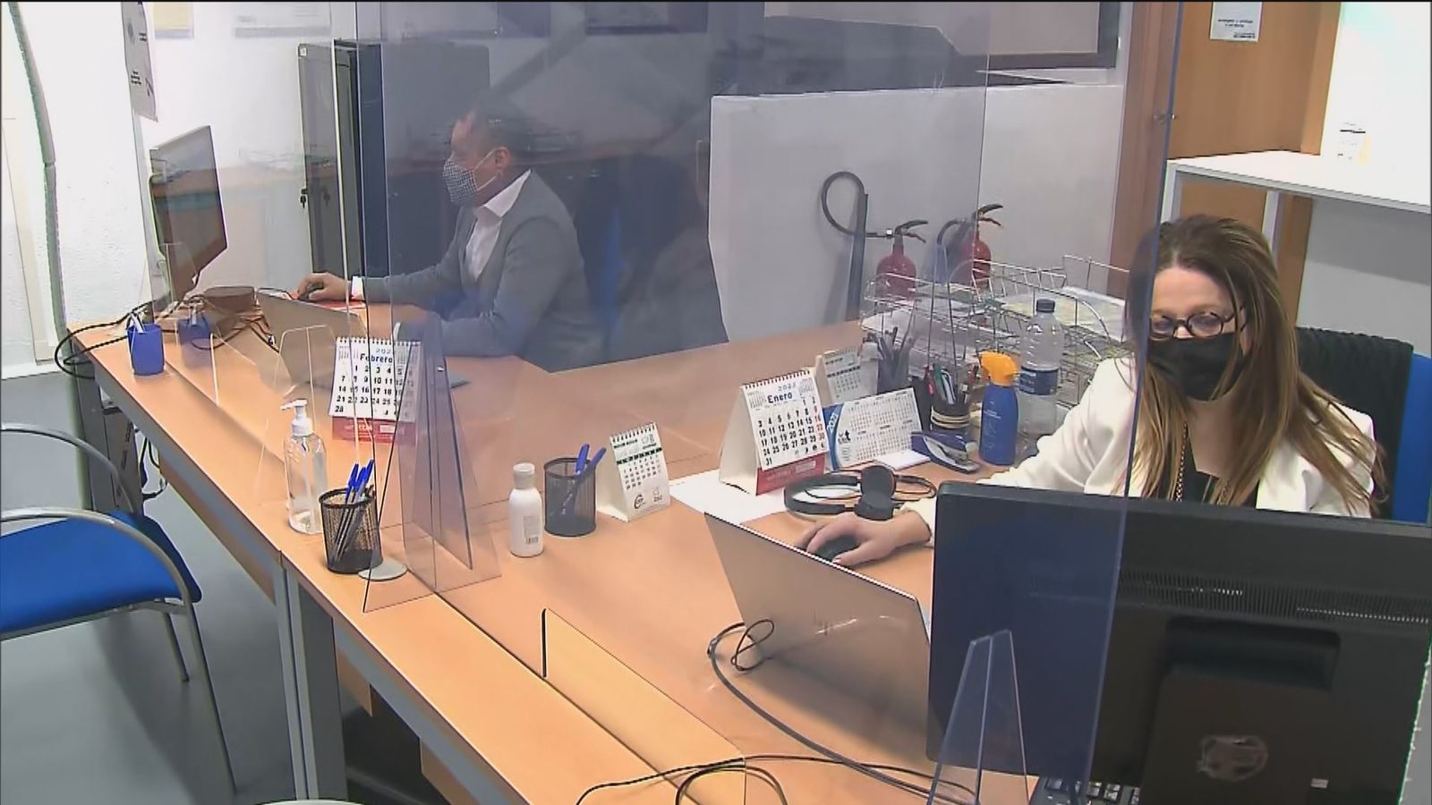 Oficina de la agencia para el empleo en Mercamadrid