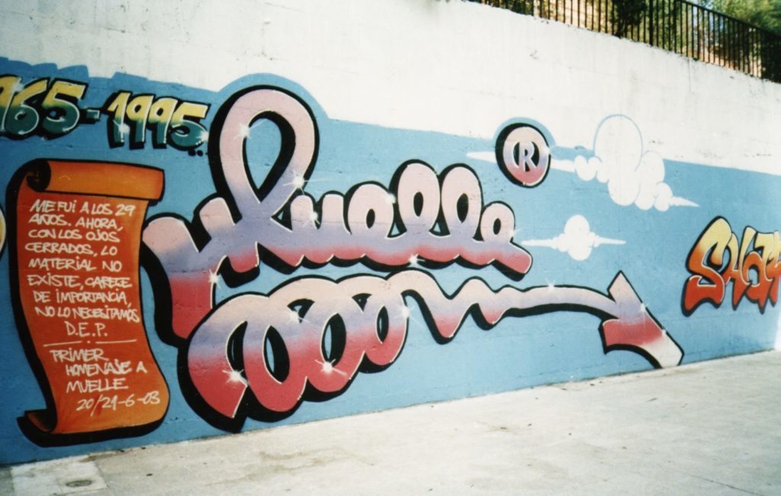 Obra de Muelle, el primer Grafitero español