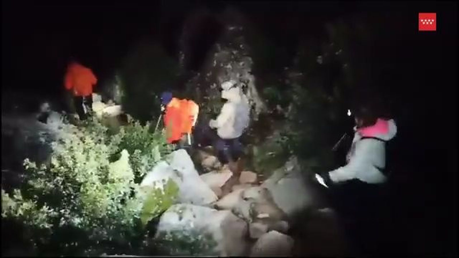 Rescatados en La Pedriza dos excursionistas perdidos