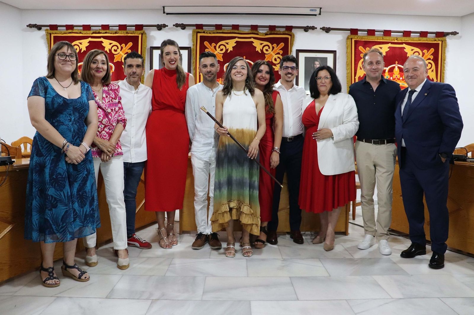 Raquel Jimeno, alcaldesa de Ciempozuelos, y sus concejales