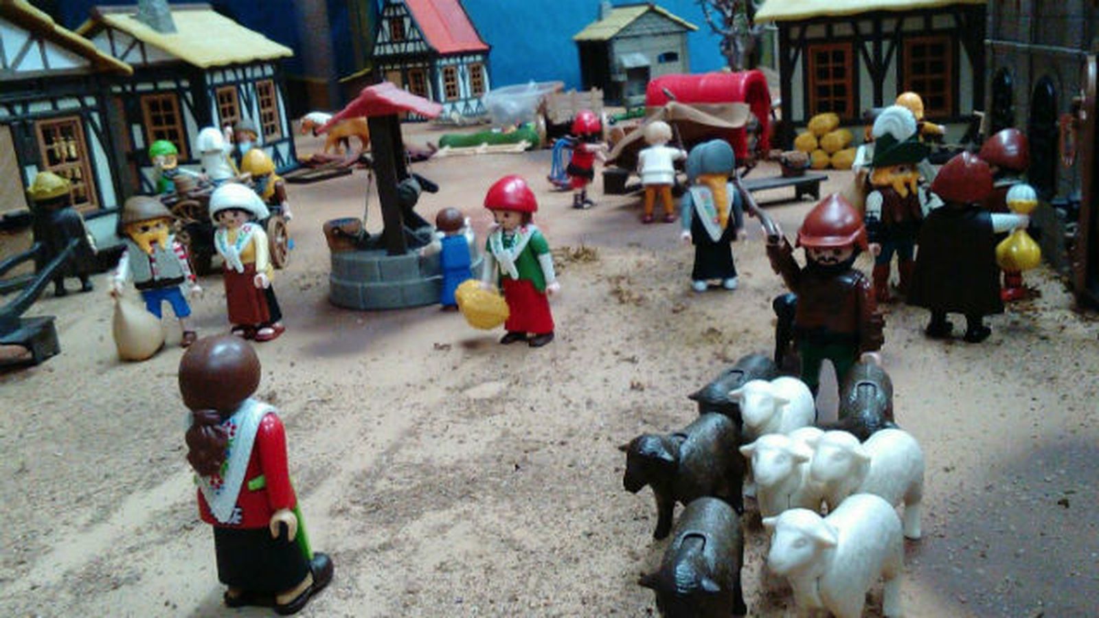 El Mercado del Juguete de Madrid inaugura este sábado el primer diorama con figuras de Playmobil