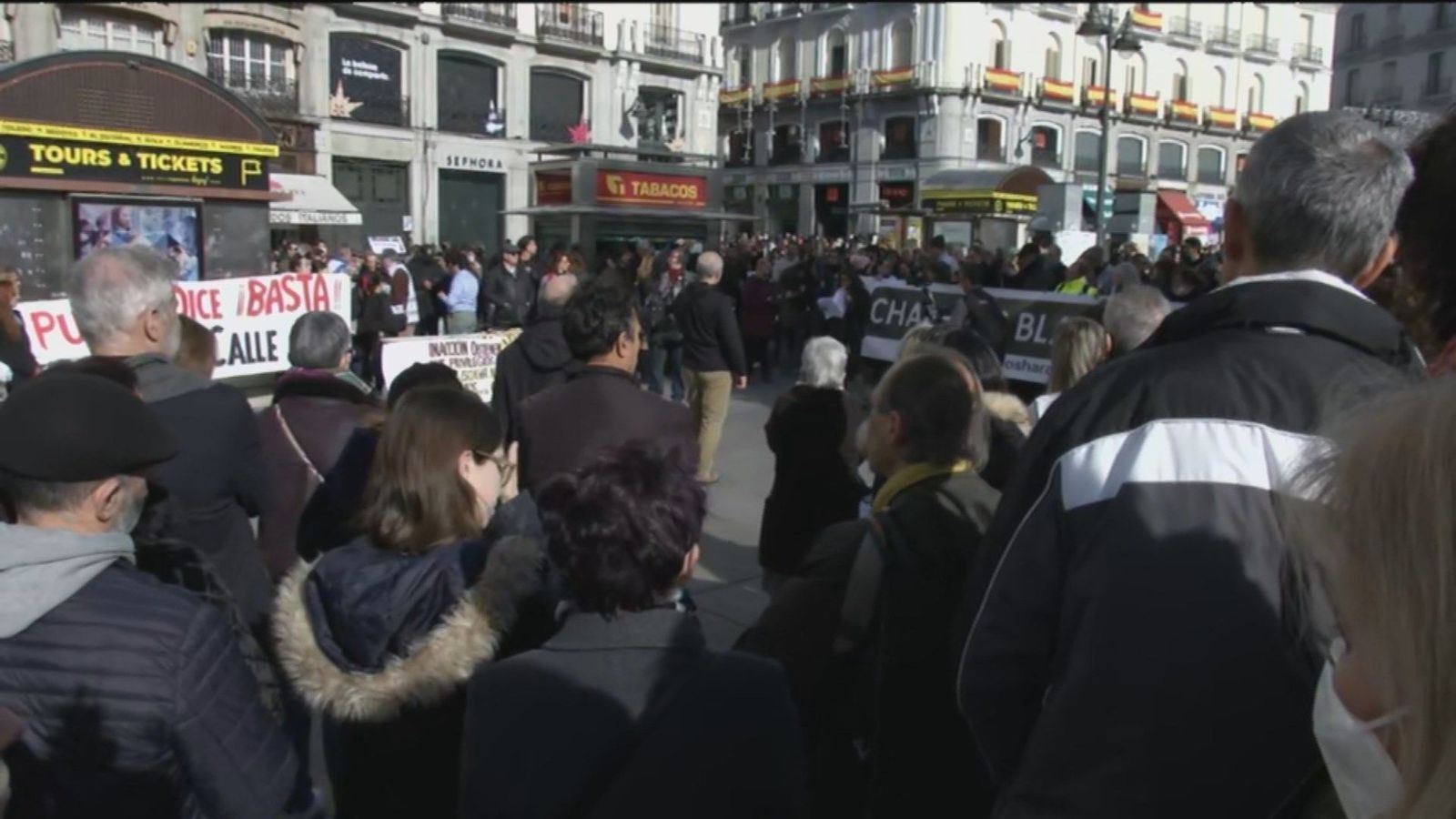 Concentración de antivacunas en Sol