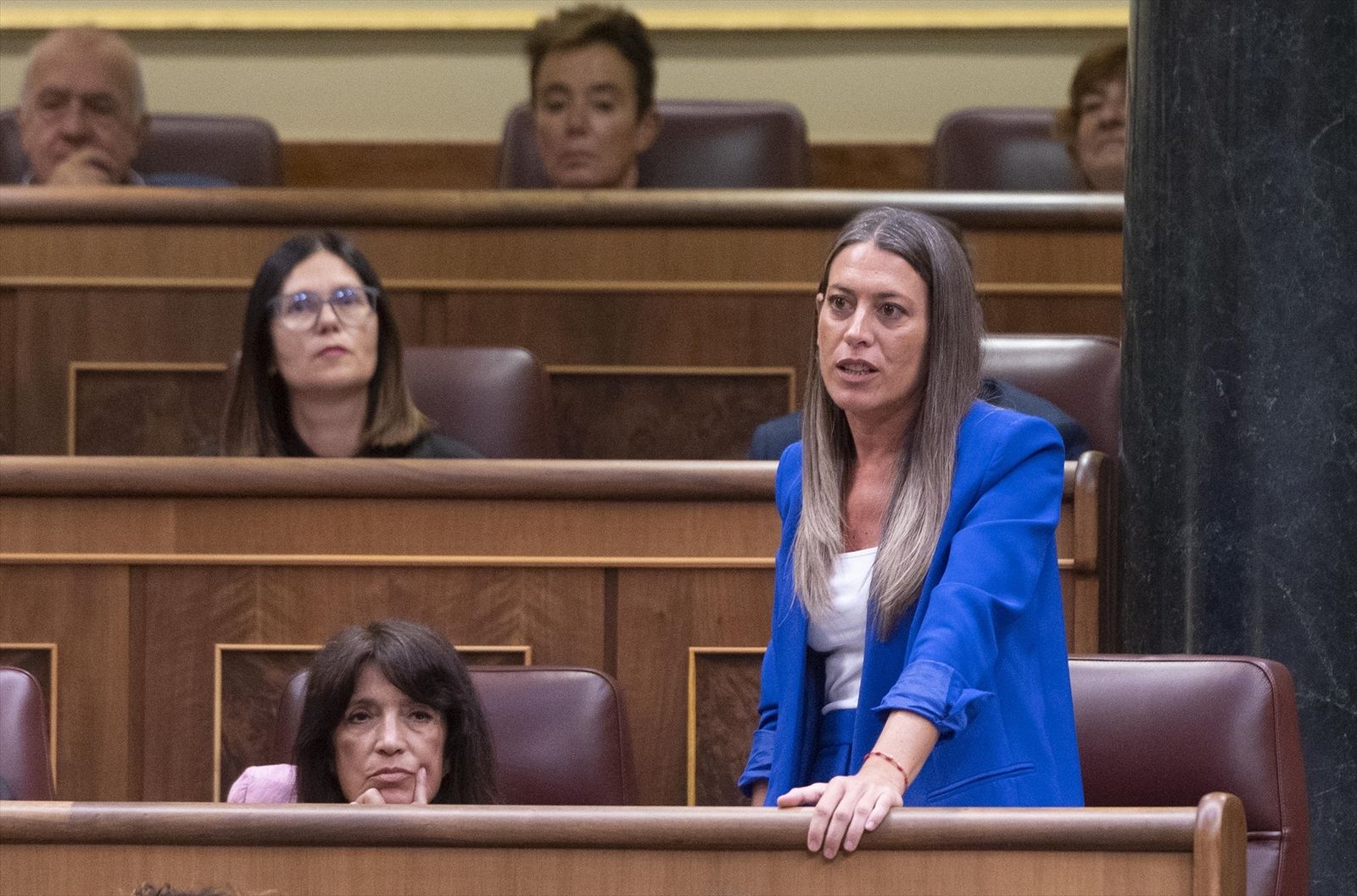 La diputada de Junts, Miriam Nogueras