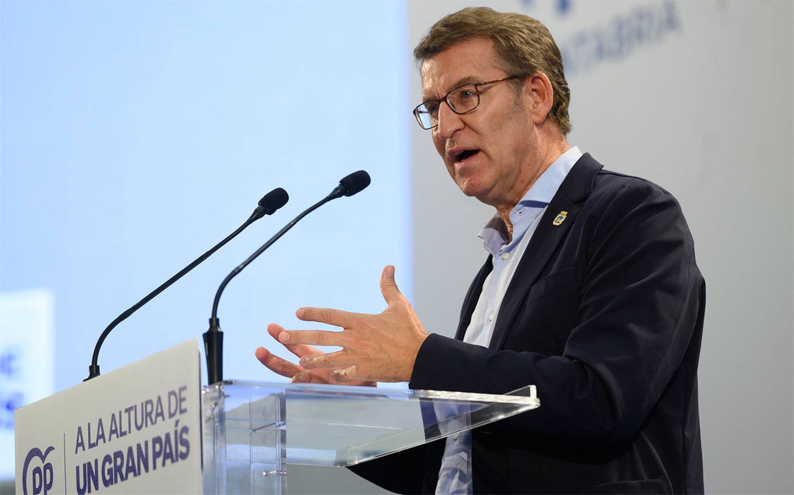 Feijóo: Los constitucionalistas no pueden aceptar que PSOE blinde independentismo