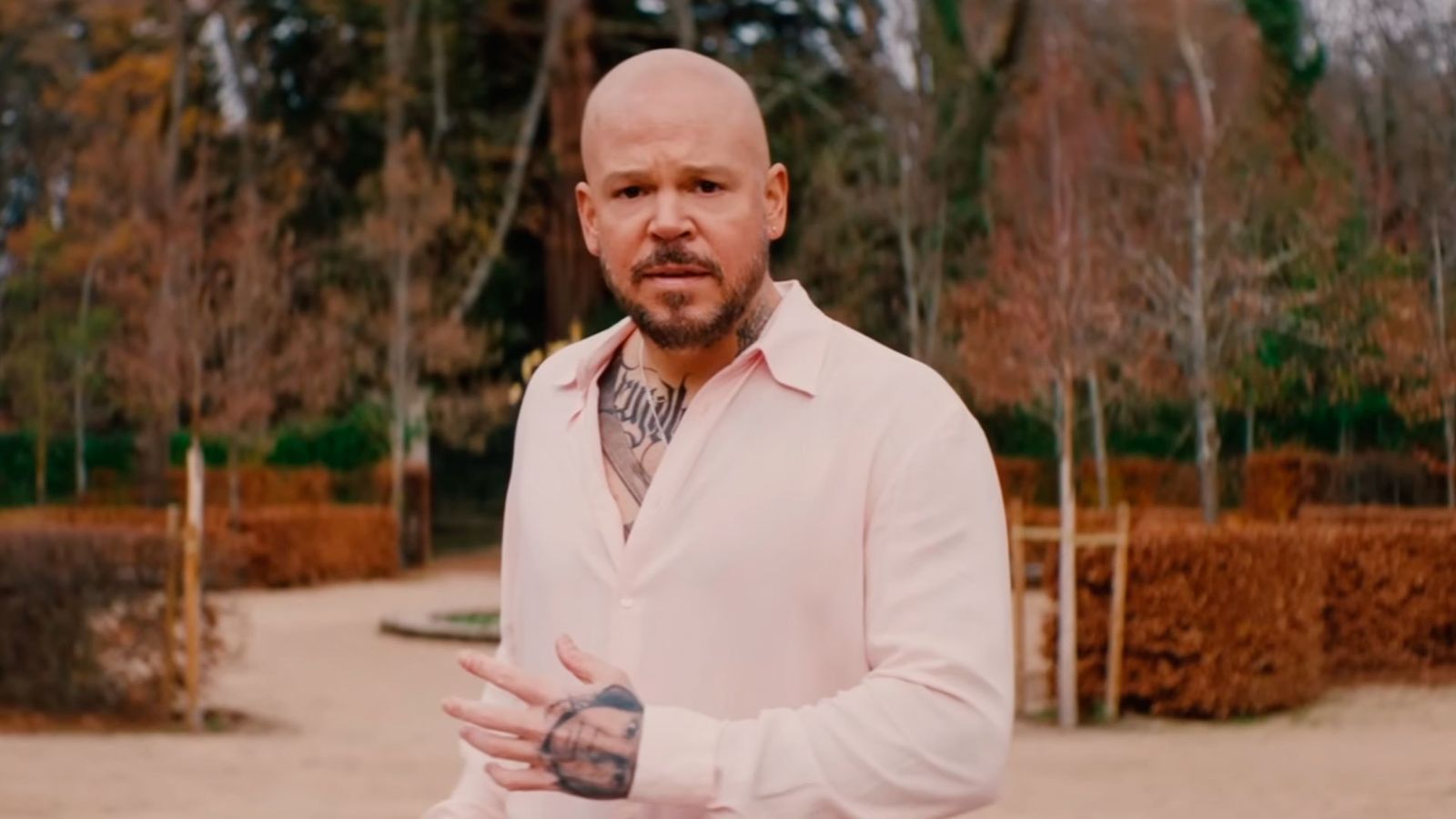 El rapero Residente en uno de sus videoclips