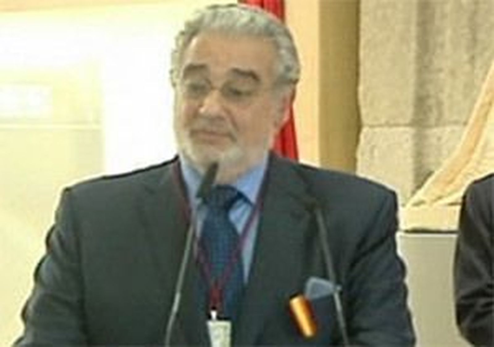 Plácido Domingo, ingresado en Madrid por una embolia pulmonar