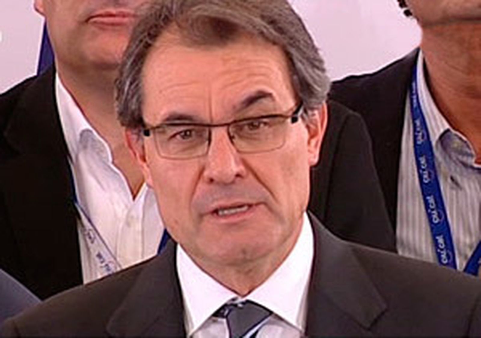 Artur Mas rueda de prensa Elecciones catalanas 2012