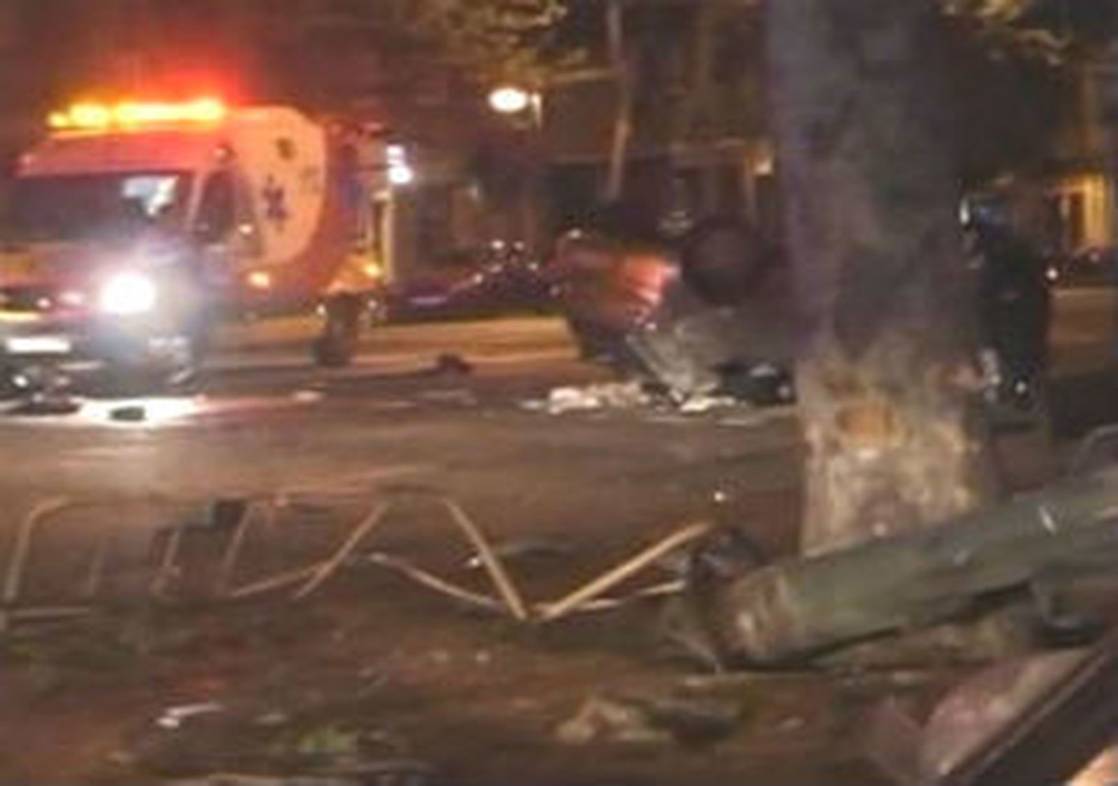 Muere una joven y dos resultan heridas  en un accidente de tráfico en Madrid