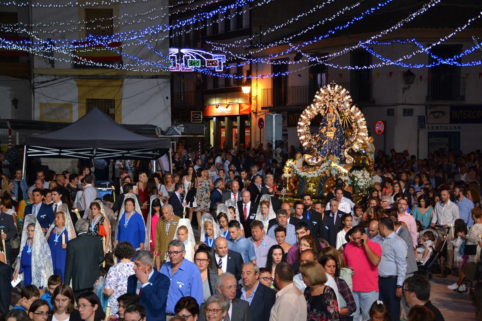 Procesión de la Virgen del Consuelo en  Ciempozuelos