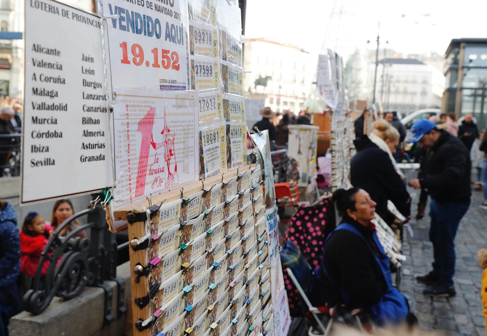 Lotería de Navidad en Sol