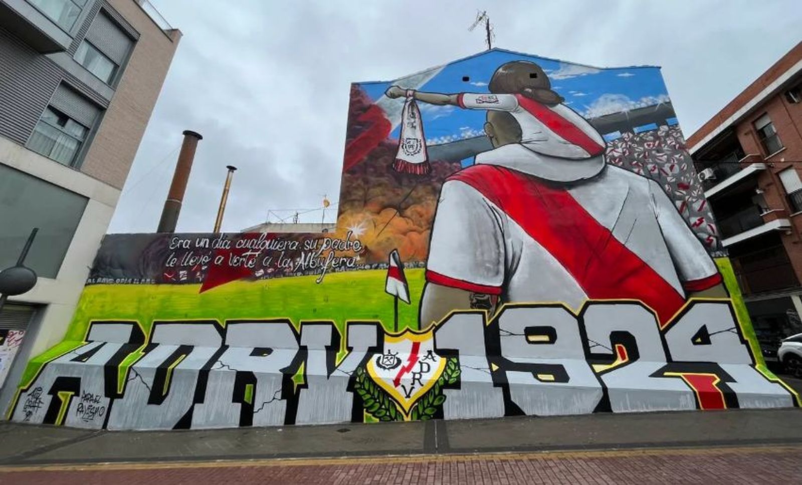 Mural del Rayo Vallecano