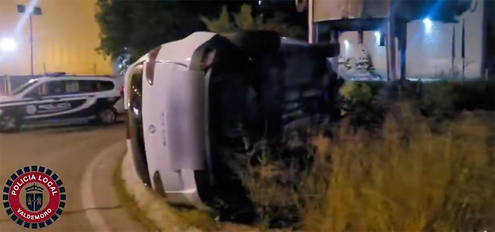 Accidente en Valdemoro