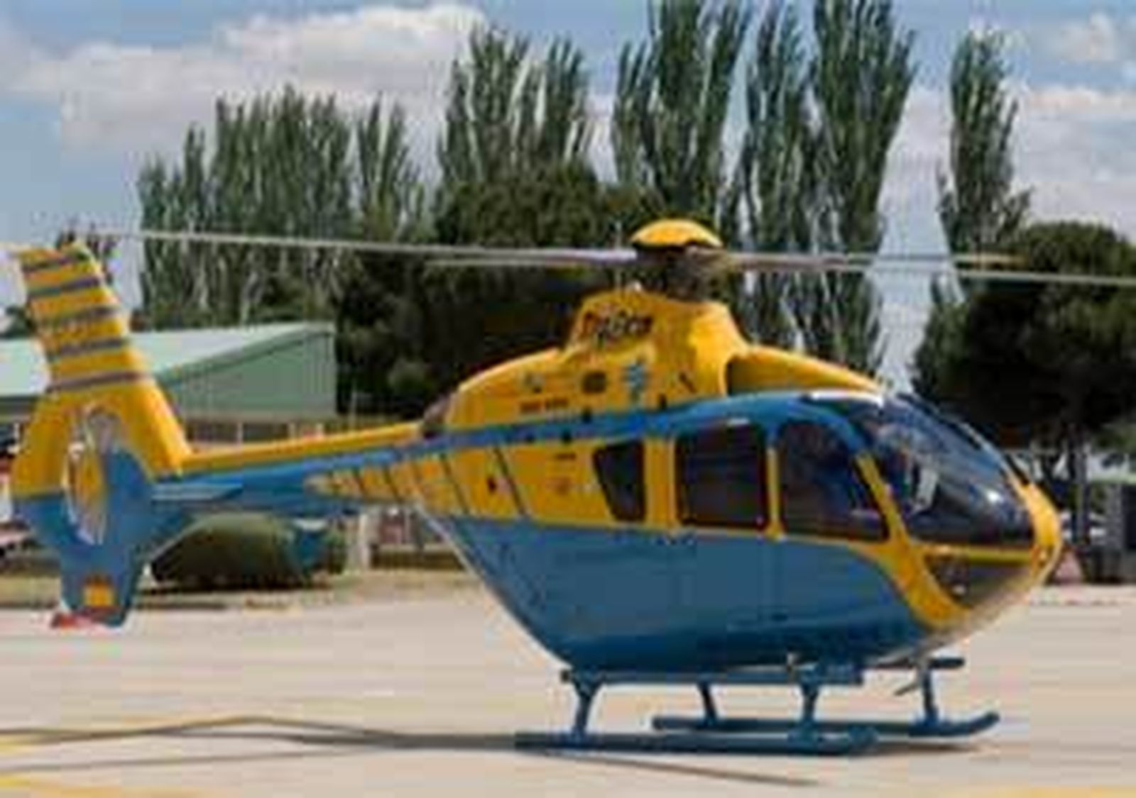 Helicóptero con radar de la DGT