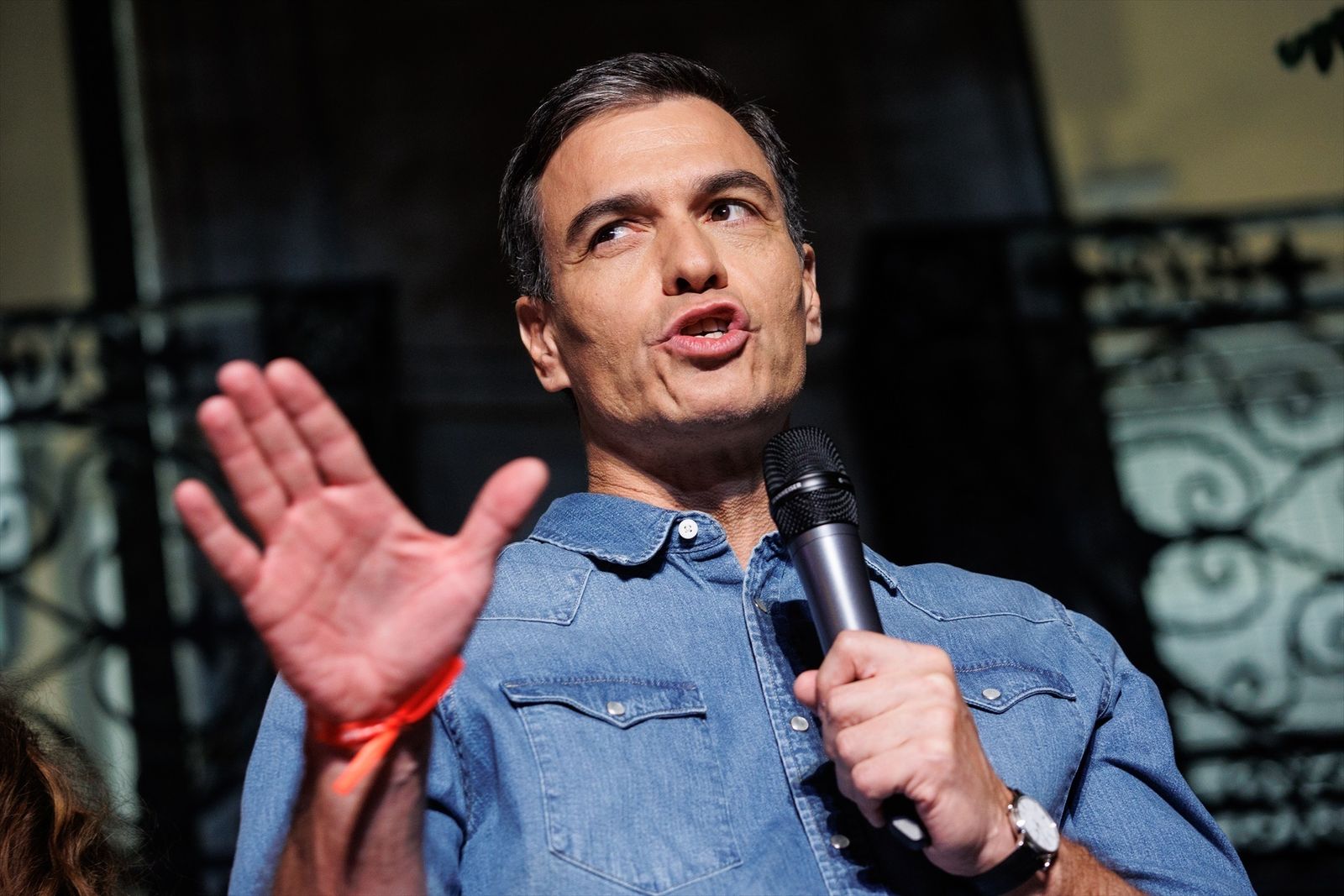 El presidente del Gobierno en funciones, Pedro Sánchez