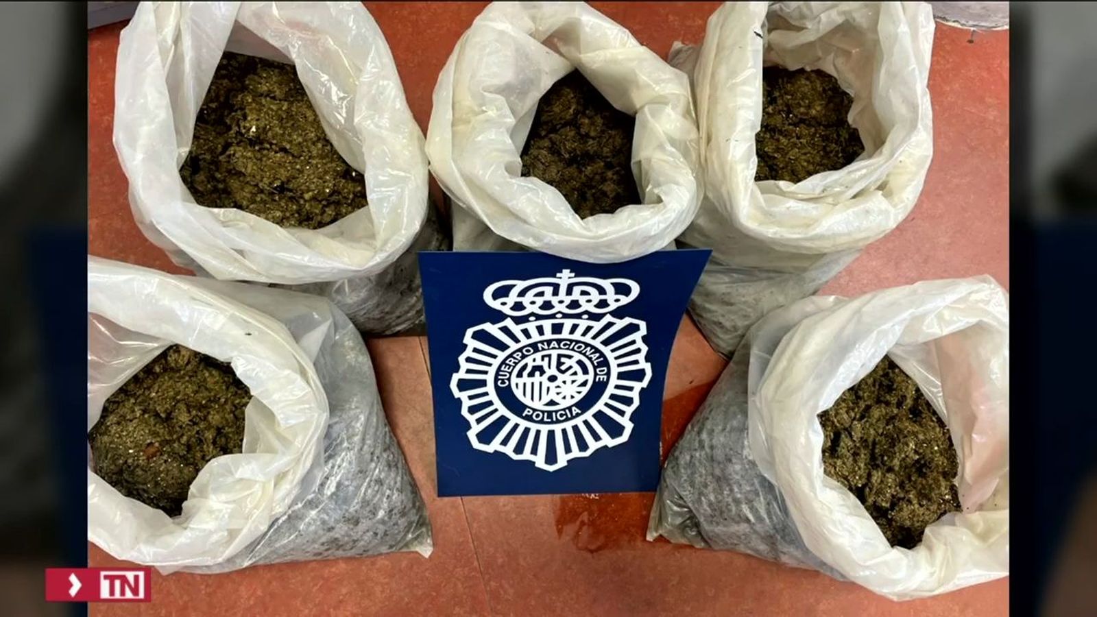 Operación antidroga en Latina