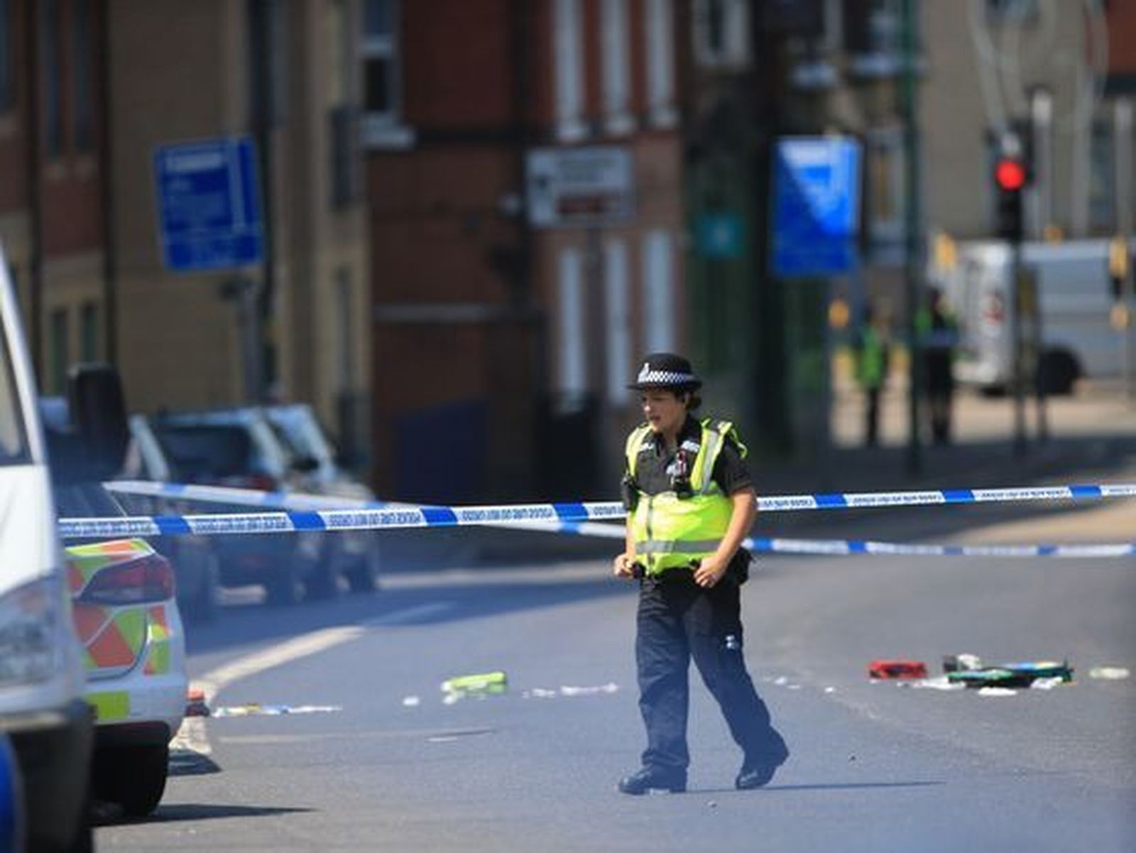 Policía británica