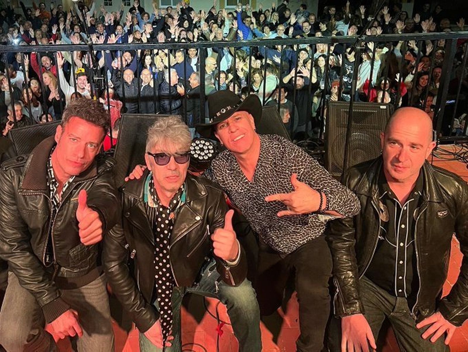 El grupo musical La Guardia