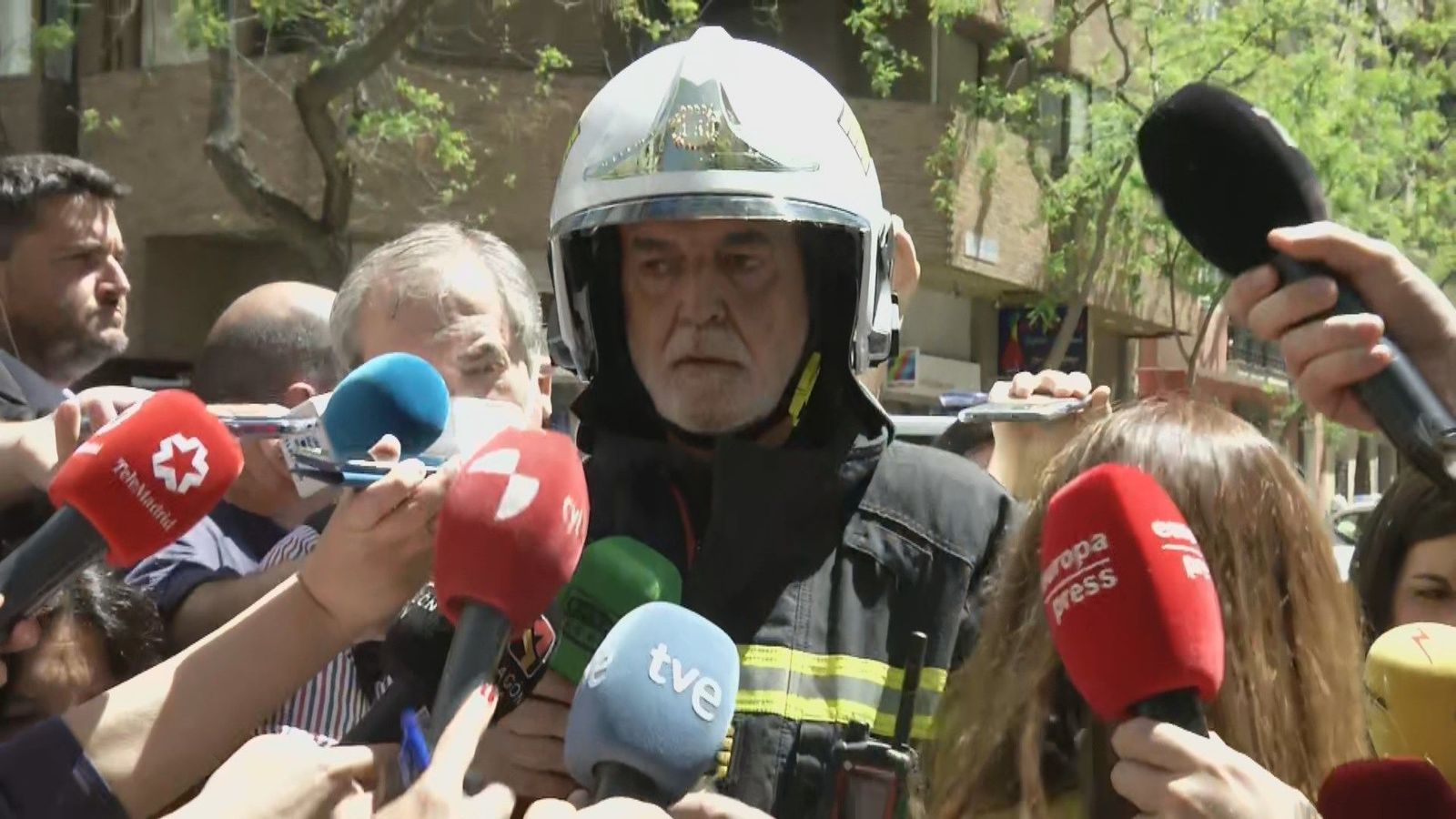 El portavoz de Bomberos en la zona de la explosión: "La prioridad máxima es encontrar a los desaparecidos"