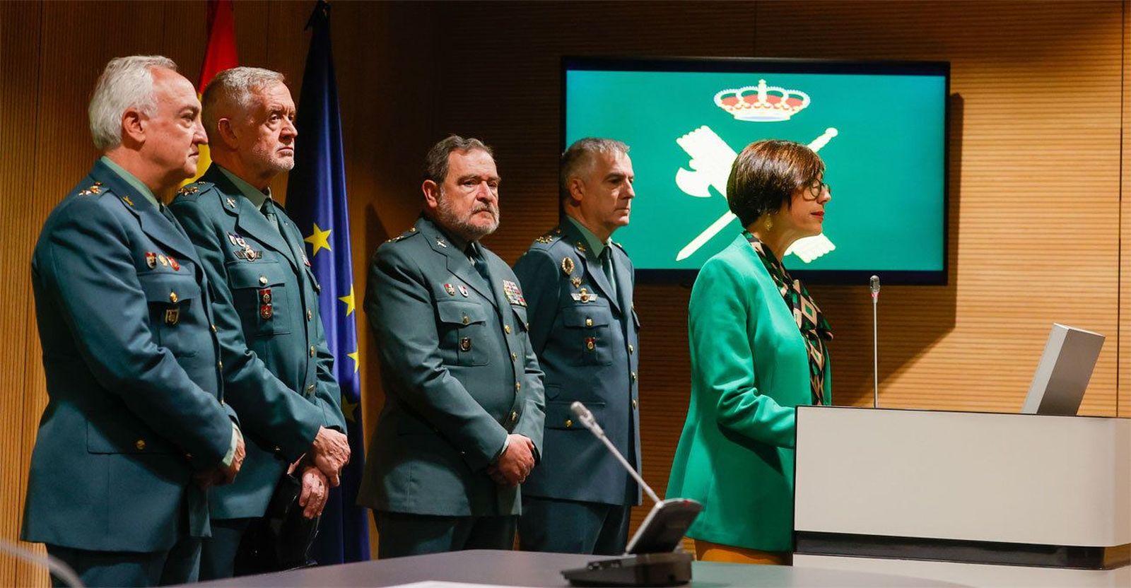 Gámez, una dimisión 'arropada' por generales de la Guardia Civil