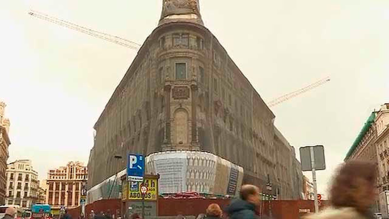 Edificio de la plaza Canalejas