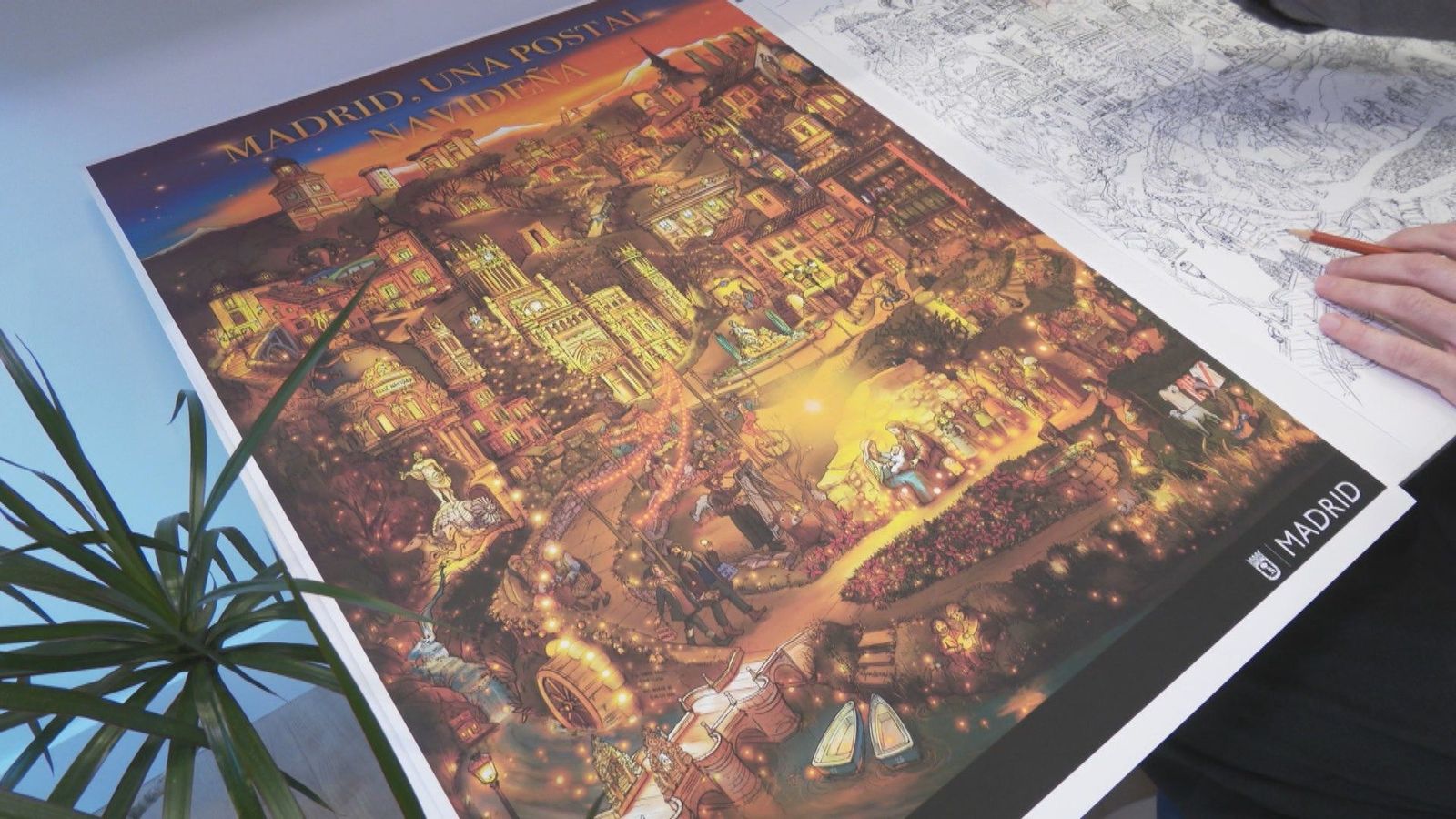 Conocemos al artista tras el diseño del nuevo cartel de Navidad del Ayuntamiento de Madrid: Polinho Trapalleiro