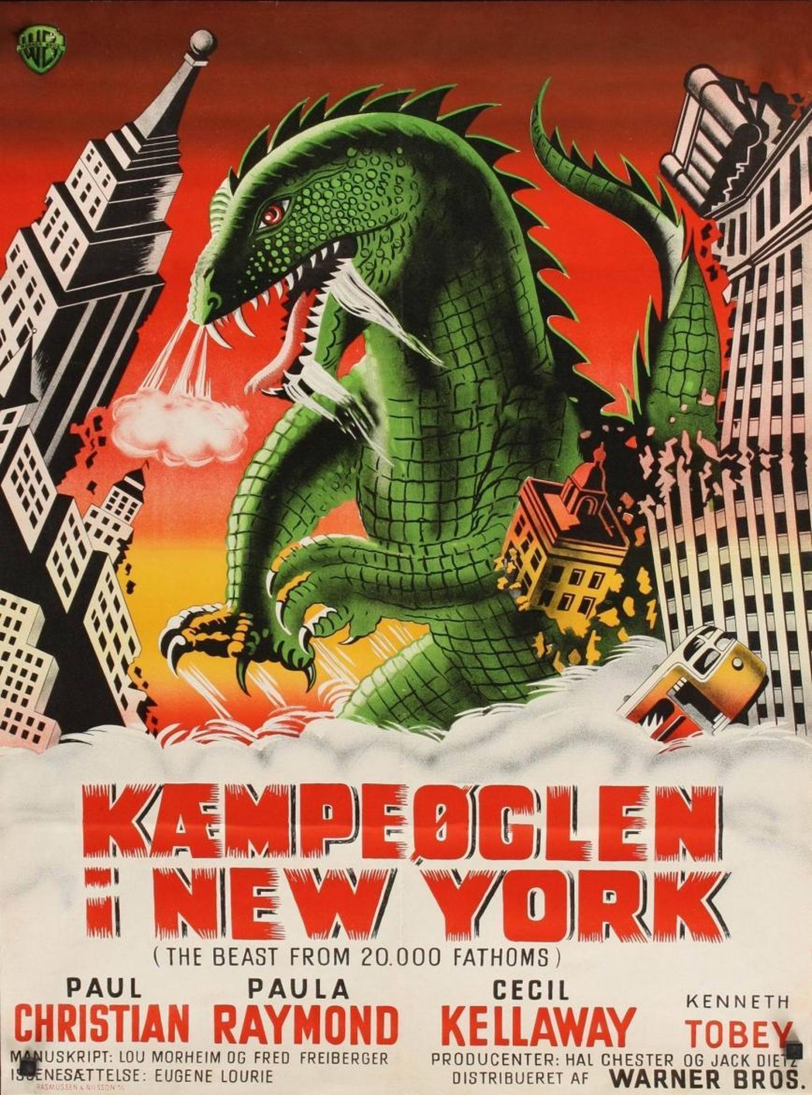 Cartel de la película 'El monstruo de tiempos remotos'
