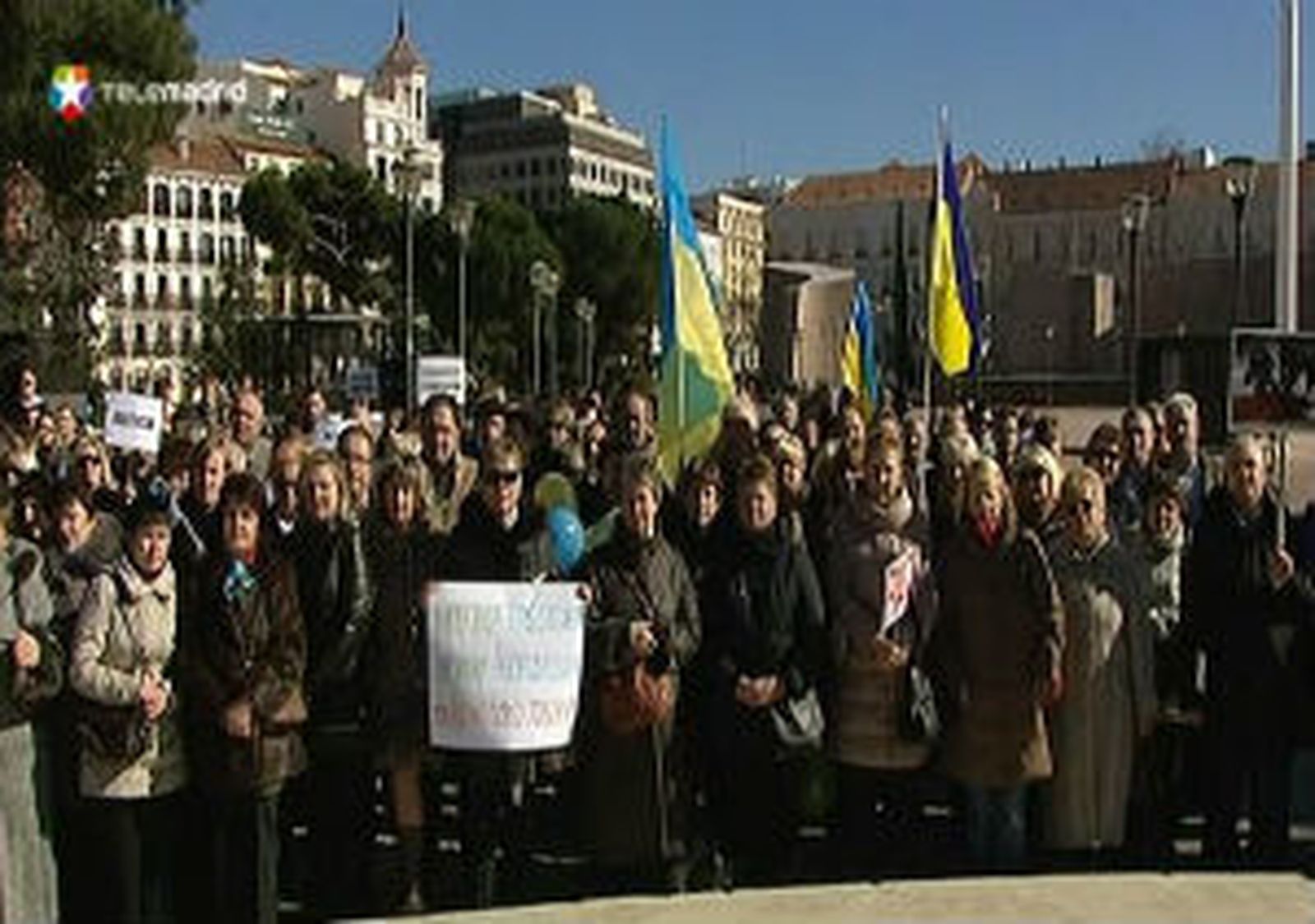 Ucranianos en Madrid