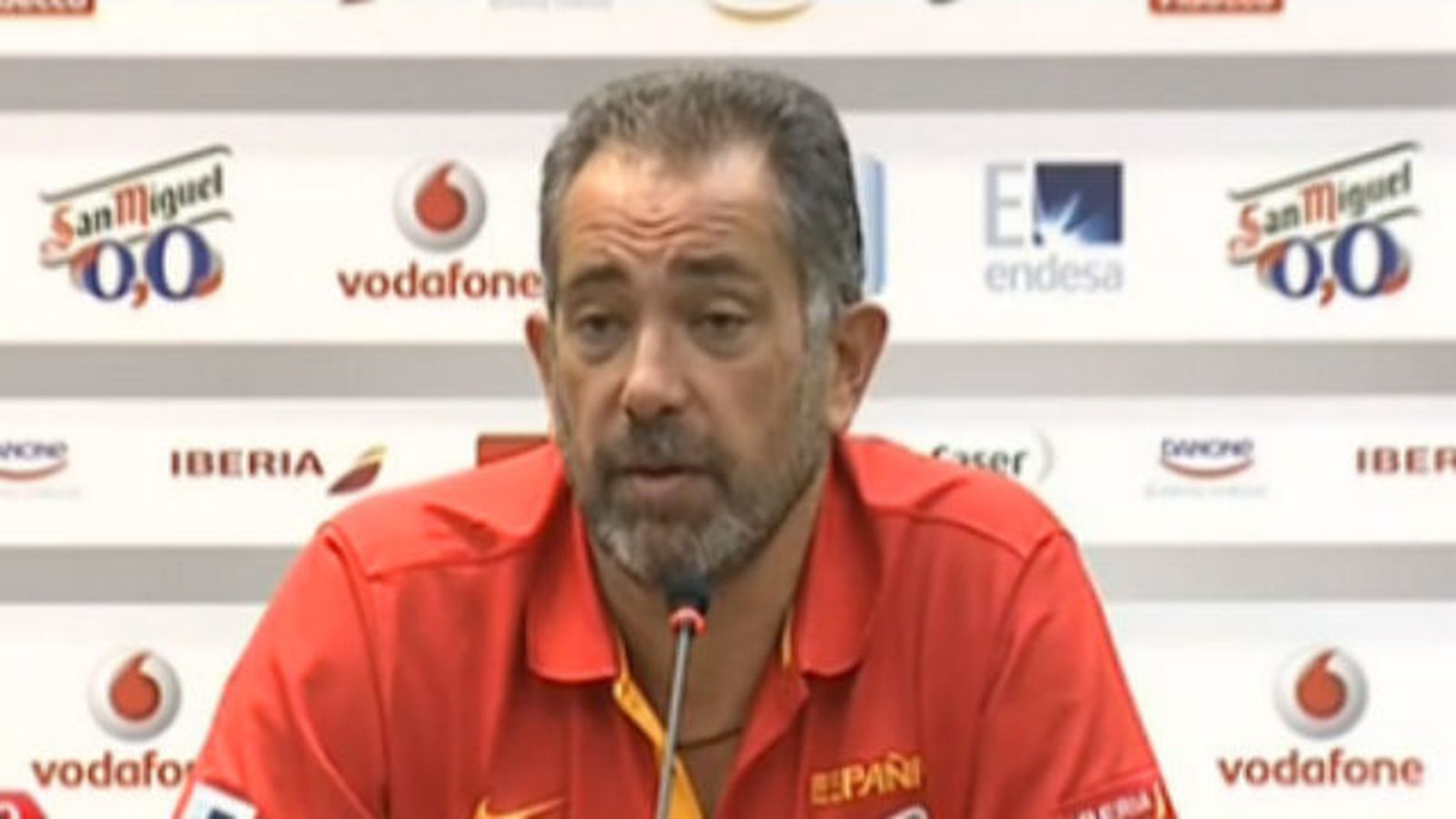 Juan Antonio Orenga, seleccionador de baloncesto