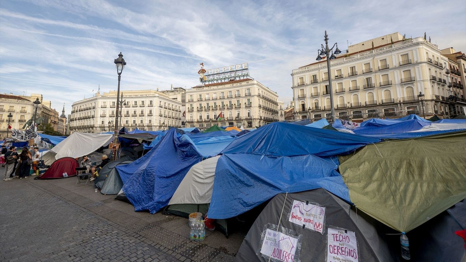 Madrid exige el "desalojo inmediato" de la acampada de Sol