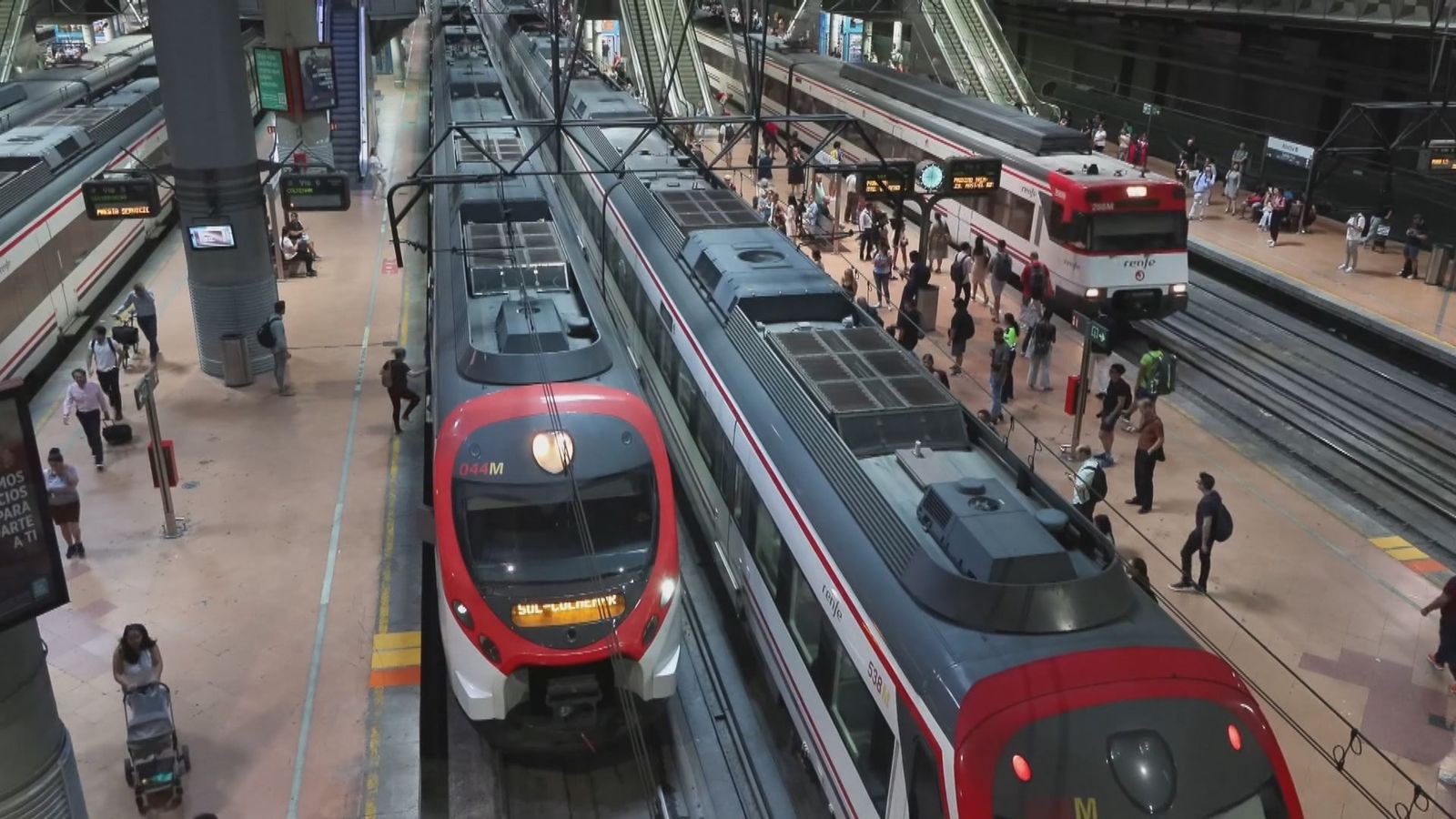 Suspendidas las líneas de Cercanías  C-1, C-3 y C-4  por la huelga