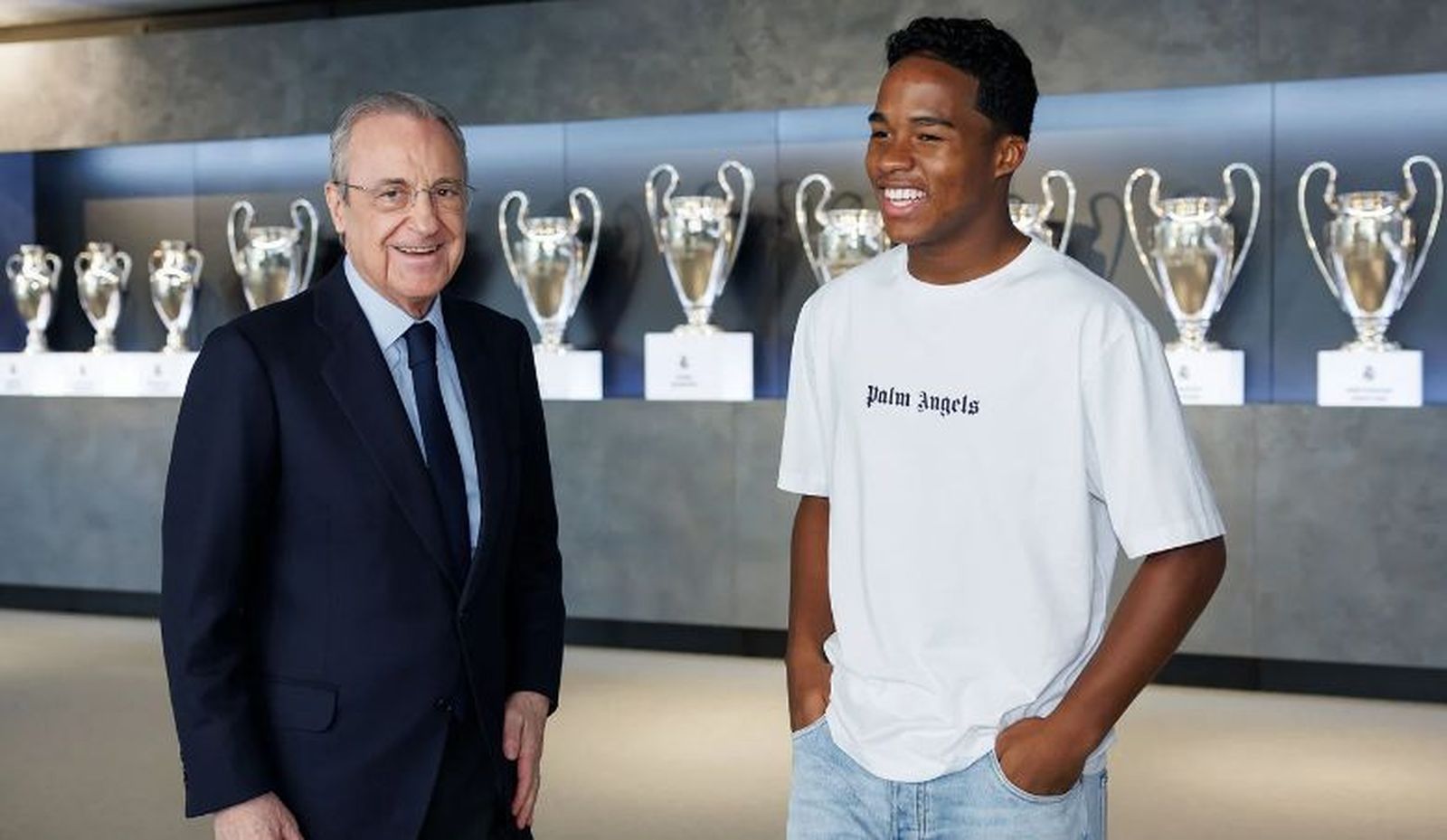 Florentino Pérez y Endrick