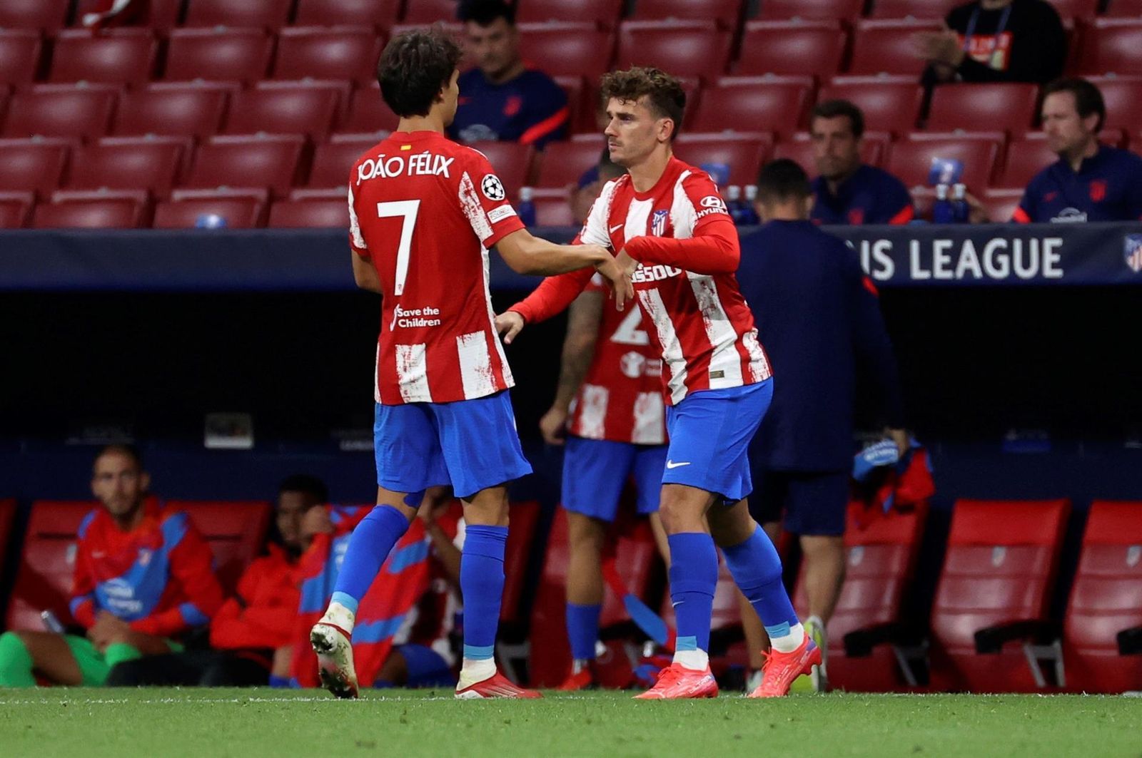 Joao Felix y Griezmann