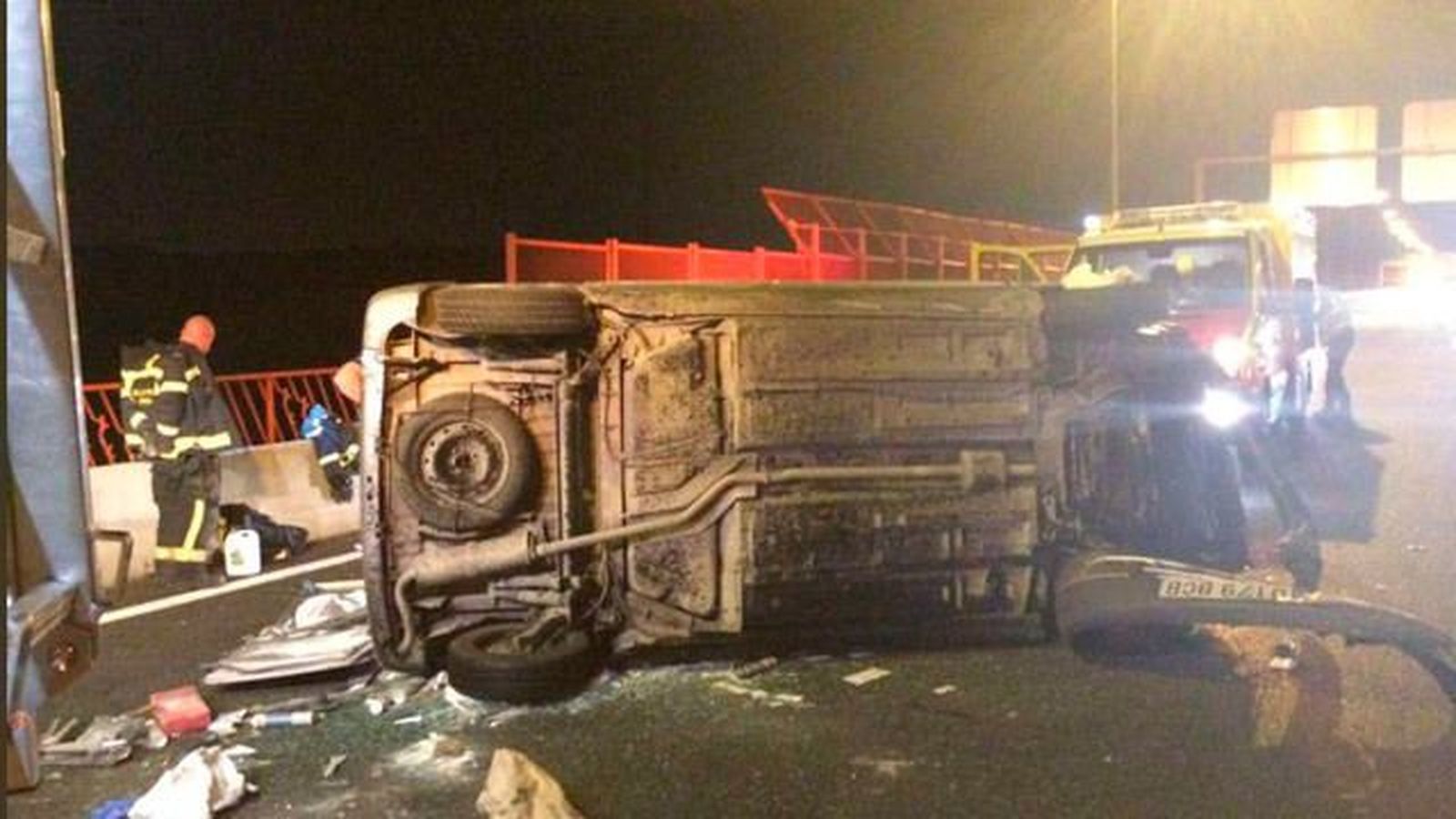 Cinco muertos y tres heridos graves en un tramo de la M-45, en lo que va de año