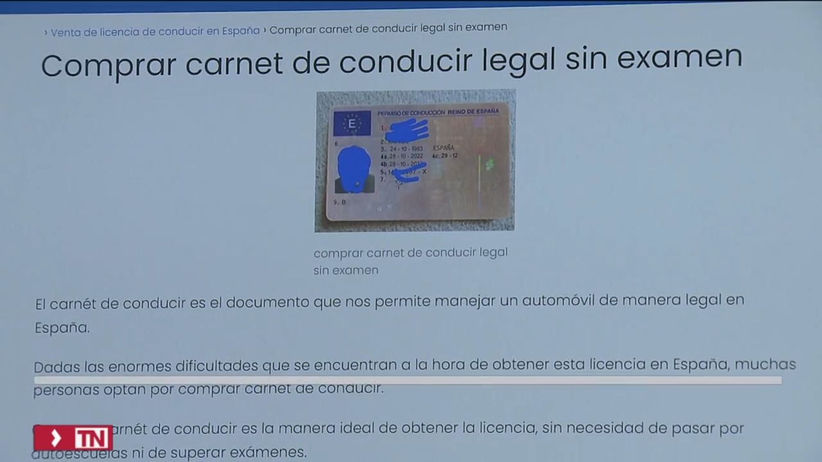 Estafas en la DGT