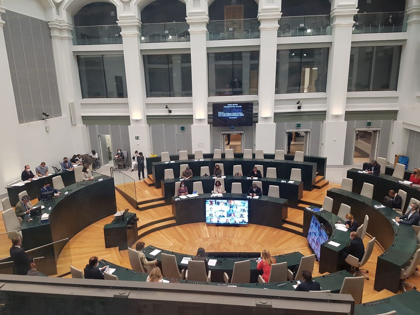 Pleno del Ayuntamiento de Madrid