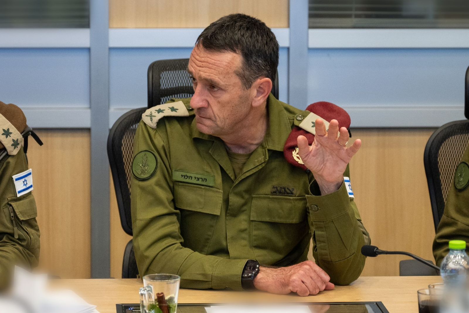 El jefe del Estado Mayor de las FDI, teniente general Herzi Halevi